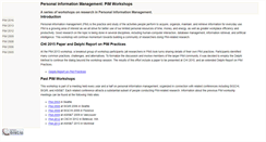 Desktop Screenshot of pimworkshop.org